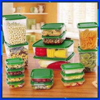 Set 17 hộp nhựa tủ lạnh cao cấp bảo quản đồ ăn-Hộp đựng thực phẩm an toàn tiện Lợi