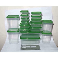 Set 17 Hộp Nhựa Tủ Lạnh Cao Cấp Bảo Quản Đồ Ăn-Hộp Đựng Thực Phẩm An Toàn Cho Gia Đình