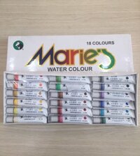 Set 18 Màu Nước Maries Tuýp 12ml