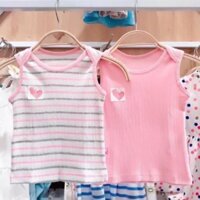 Set 2 Áo bé trai/gái Sát nách vai chồm Lullaby (Hàng Sale)