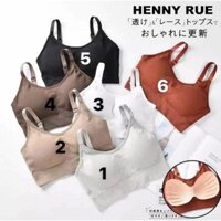 Set 2 áo chip kèm bra hãng henny rua