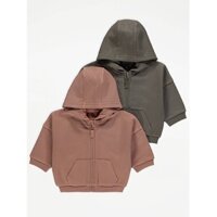 Set 2 áo nỉ có mũ cho bé