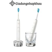 Set 2 Bàn Chải Điện Philips Sonicare Diamond Clean HX9914/55, Làm Sạch Sâu, Nhập Đức, BH 12 Tháng, giadungnhapkhau19