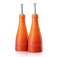 Set 2 bình đựng dầu và giấm LeCreuset Öl und Essig Set 0,24L Orange – màu cam