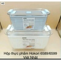 Set 2 bộ hộp đựng thực phẩm Hokori Việt Nhật