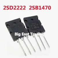 Set 2 Bộ Khuếch Đại Công Suất Cao 2SB1470 2SD2222 B1470 D222 TO-264 160V - 8A