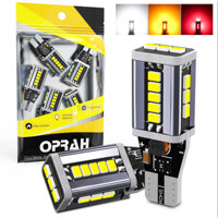 Set 2 Bóng Đèn LED 1200LM W16W T15 Canbus 3020EMC 12V 24V T15 Siêu Sáng Dành Cho Ô Tô