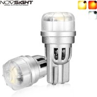 Set 2 bóng đèn LED NOVSIGHT T10 1156 3157 7443 7440 mới chuyên làm đèn tín hiệu cho xe hơi