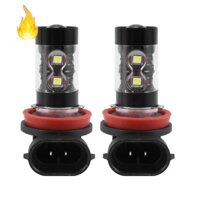 Set 2 Bóng Đèn Sương Mù Siêu Sáng 50W H11/H8 10-SMD Dành Cho Ô Tô