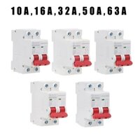 Set 2 Cầu Dao Mini 10A / 16A / 32A / 50A / 63A DC.Photovoltaic MCB