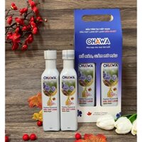 (Set 2 chai 250ml) - Dầu hạt lanh ép lạnh bền nhiệt OHAWA