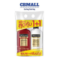 SET 2 CHAI Dầu Gội Kèm Xả TRESemmé Keratin Smooth Đỏ Thái Lan 370ML