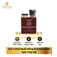 Set 2 Chai Muối Hồng Kirkland Pink Salt 737g Mỹ