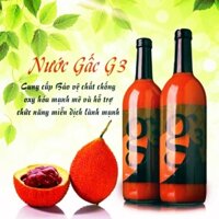 Set 2 chai nước gấc G3 Nuskin chống oxi hoá, hỗ trợ chức năng miễn dịch