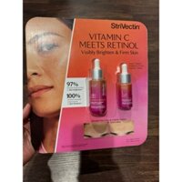 SET 2 CHAI SERUM LÀM SÁNG VÀ SĂN CHẮC DA, VỚI VITAMIN C VÀ RETINOL, STRIVECTIN MULTI ACTION SUPER C RETINOL BRIGHTEN & CORRECT ( 1 CHAI 30ML + 1 CHAI 15ML )