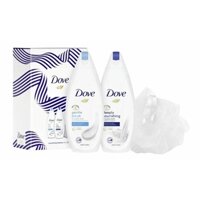 Set 2 chai sữa tắm Dove Nourishing Beauty Duo Gift Set