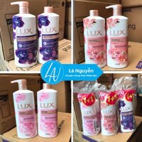 SET 2 chai sữa tắm LUX hương hoa 500ml