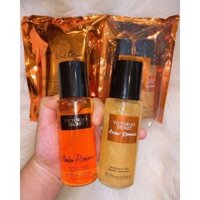 Set 2 chai xịt thơm Victoria Secret amber và amber shimmer 75ml