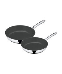 Set 2 chảo chống dính chuôi inox WMF Pfannen [24 + 28cm]