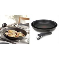 SET 2 CHẢO TEFAL INGENIO 22CM VÀ 26CM CÁN RỜI