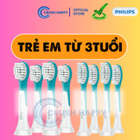 Set 2 Đầu bàn chải thay thế Philips sonicare cho bé từ 3 tuổi HX6032/94