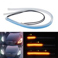 Set 2 Dây Đèn Led Báo Rẽ Kevanly Drl 30/45/60cm 12v Chống Nước Dành Cho Xe Hơi