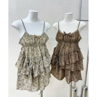 Set 2 dây MỚI VỀ HÀNG, Set kèm chân váy giả quần cổ dúng cúp ngực