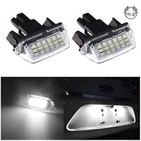 Set 2 Đèn Led Ánh Sáng Trắng Gắn Biển Số Xe Ô Tô, xe hơi to.yota