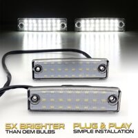 Set 2 Đèn LED Chiếu Biển Số Xe Ô Tô Toyota 4Runner Sequoia Innova Corona KijangCarina E Revo Land Cruiser Prado J150