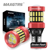 Set 2 đèn LED tín hiệu xi nhan MAXGTRS T15 W16W 921 912 4014+3030 6000K cho xe hơi