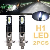 Set 2 đèn pha LED siêu sáng H1 6000k 6000lm Drl