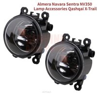 Set 2 Đèn Sương Mù Chuyên Dụng Cho Xe Hơi nissan Alfa navara sentra nv350 qashqai x-trail