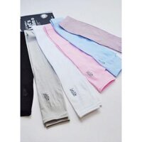 Set 2 đôi bao tay ống chống nắng giữ ấm xỏ ngón 4 chiếc - Da