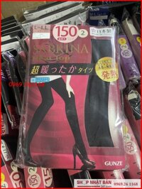 Set 2 đôi quần tất Nhật Bản SABRINA Heat Top 150D sinh nhiệt mùa đông  - size M-L