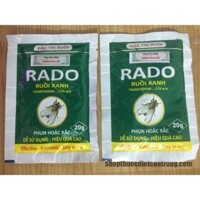 SET 2 GÓI Thuốc diệt ruồi xanh Rado 20gram