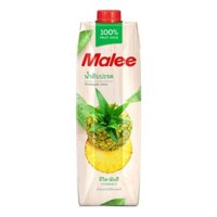 (Set 2 Hộp) Nước Ép Dứa, Pineapple Juice, 100% Fruit Juice (1L) - MALEE