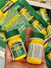Set 2 hộp viên uống giảm đau Kirkland Low Dose Aspirin của Mỹ mỗi hộp 365 viên