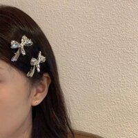 Set 2 kẹp mỏ vịt nơ sắt 4604