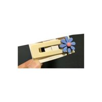 Sét 2 kẹp tóc hoa quả Có bán lẻ 1 cái ngẫu nhiên KAH136 ovan và chữn nhật - Bán lẻ 1 chữ nhật