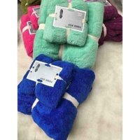 SET 2 KHĂN LÔNG CỪU XUẤT NHẬT