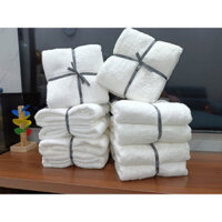 Set 2 Khăn Tắm Trắng Khách Sạn Nhà Nghỉ 70x140cm 280gr/1 cái