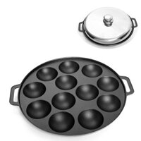 Set 2 Khuôn đổ bánh khọt chống dính S12 lỗ Vạn Lợi