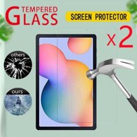 Set 2 Kính Cường Lực 9H 0.3mm Cho Samsung Galaxy Tab S6 lite 10.4 Inch 2022 SM-P610 SM-P613 S8 S7 S6 lite S5E S4 Tab A8 A7 lite 8.7