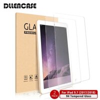 Set 2 kính cường lực Dllencase cao cấp thích hợp cho IPad 9.7 Pro 2017 2018 5/6th Air1/2 A025