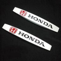 Set 2 miếng dán logo Honda bằng kim loại trang trí cho xe hơi tiện dụng