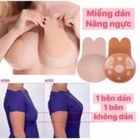 SET 2 MIẾNG DÁN NÂNG NGỰC HÌNH THỎ - Đen