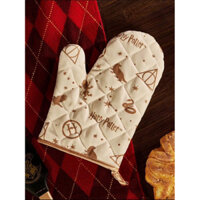 Set 2 miếng nhấc nồi Harry Poter - Màu kem