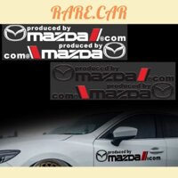 Set (2 miếng) TEM DECAL MAZDA - Tem Decal Logo Dán Trang Trí Xe Ô Tô Cực Thu Hút [Hàng Loại 1]