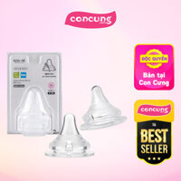 Set 2 núm ty silicone Aga-ae siêu mềm size S (từ 0M+)