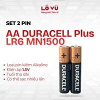 Set 2 pin AA DURACELL Plus LR6 MN1500